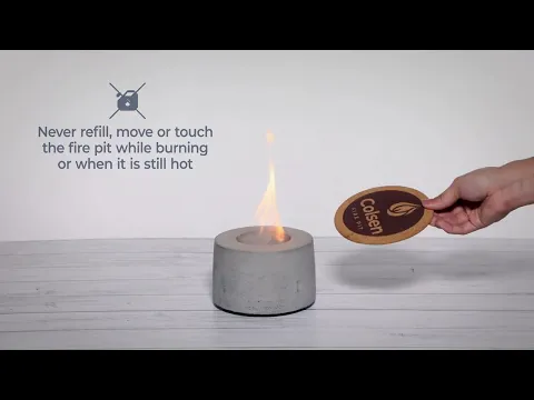 Colsen Round Tabletop Fire Pit